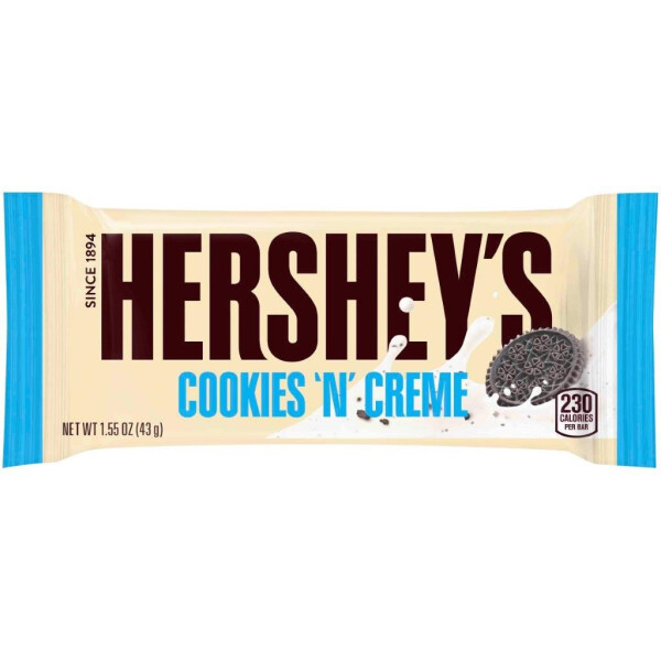 Hershey Cookies & Cream bar 43g