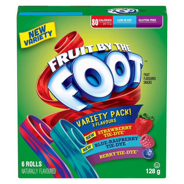 Fruit By the Foot Variety Pack 128g