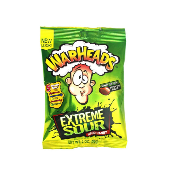 Warheads Hard Candy 56g