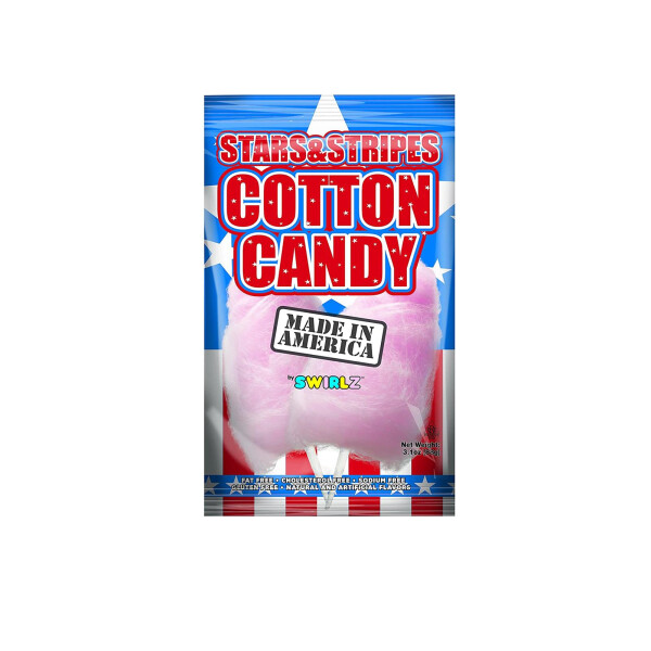Stars & Stripes Cotton Candy 88g