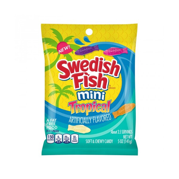 Swedish Fish Tropical 141g