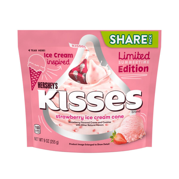 Hershey’s Kisses Strawberry Ice Cream Cone 255g