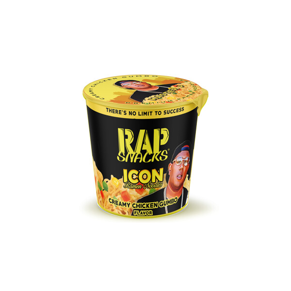 Rap Snacks Noodle Creamy Chicken Gumbo Master P 63g