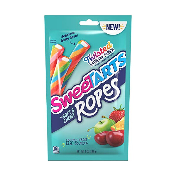 Sweetarts Ropes Twisted Rainbow 141gr