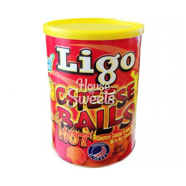 Ligo Cheese Balls Hot 85g