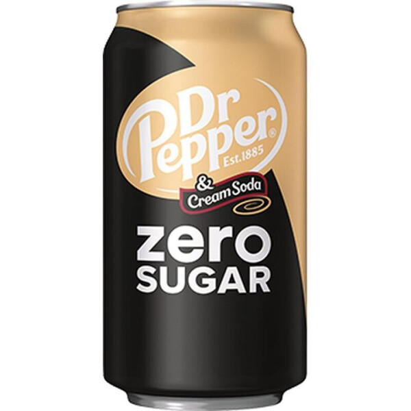 Dr. Pepper Cream Soda Zero 355ml