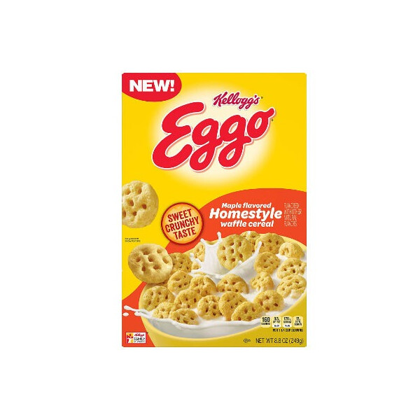 Kellogg’s Eggo Maple Syrup Waffle Cereal 249g