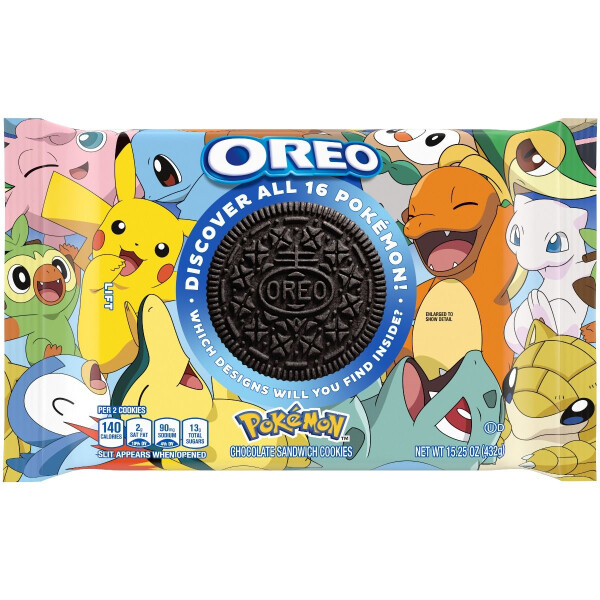 Oreo Pokemon Cookies Limited Edition 432g