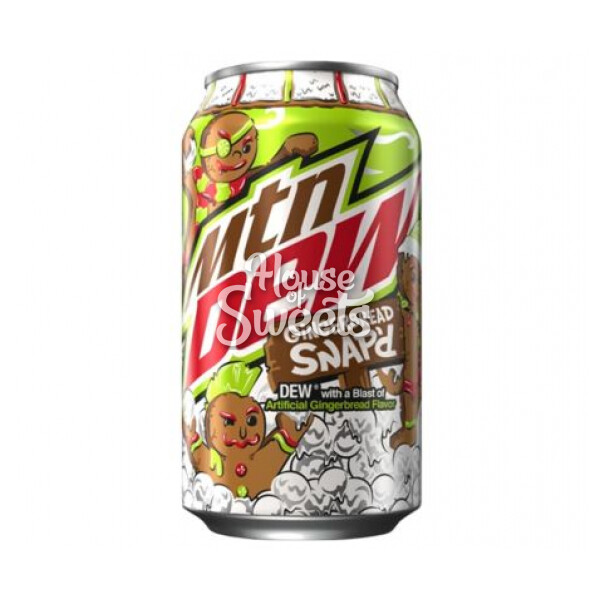 Mountain Dew Ginger Snapd 355ml