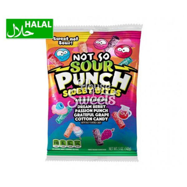 Sour Punch Not So Sour Sweet Bites Assorted Flavors 142g