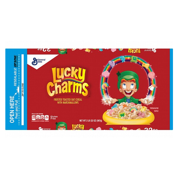 Lucky Charms Cereal Bag 907g