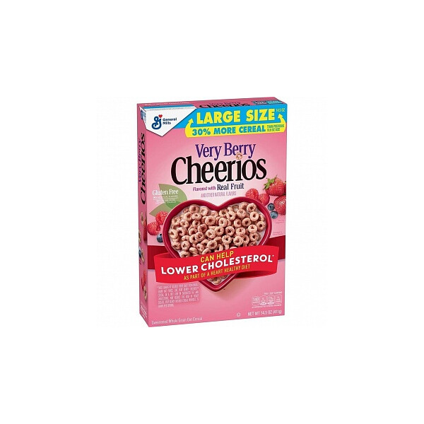 Cheerios Very Berry Large Size 411g MHD: 10.12.2022
