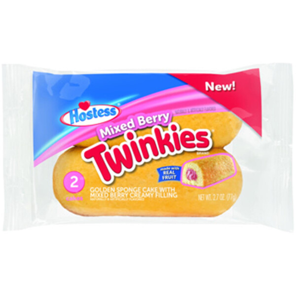 Hostess Twinkies Mixed Berry 2-Pack 77g