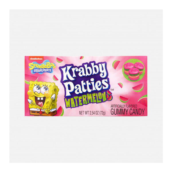 Spongebob Krabby Patties Watermelon Bag 72g