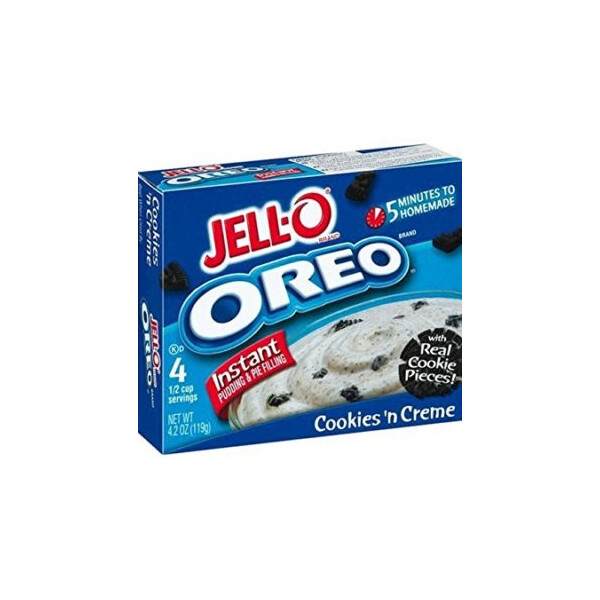 Jell-O Instant Pudding Oreo Cookies& Cream 119g