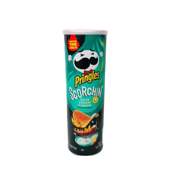 Pringles Scorchin Sour Creme 158g