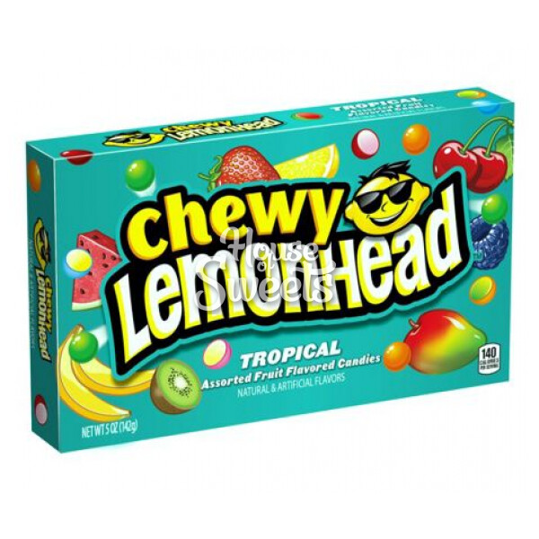 Lemonhead Chewy Tropical Box 142g