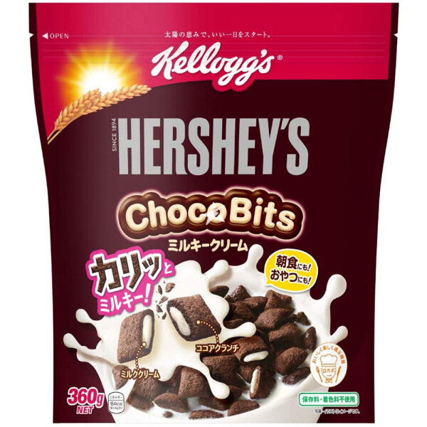 Kellogg’s Hershey’s Chocobits Milky Cream 360g