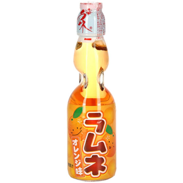 Ramune Orange Soda Pop 200ml