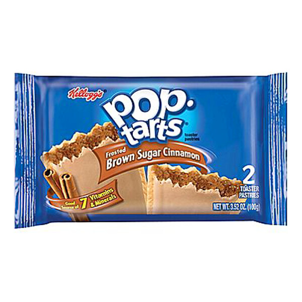 Kellogg’s Pop Tarts Frosted Brown Sugar Cinnamon 2er