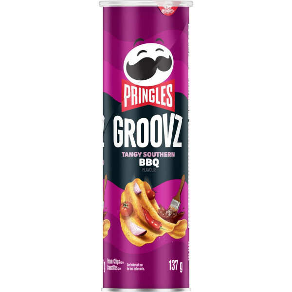 Pringles Groovz Sweet & Tangy BBQ 137g