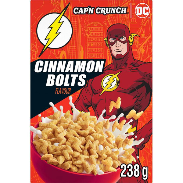 Capn Crunch Cereal  Cinnamon Bolts 238g