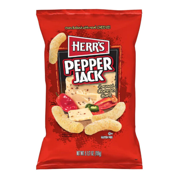 Herrs Pepper Jack 156g