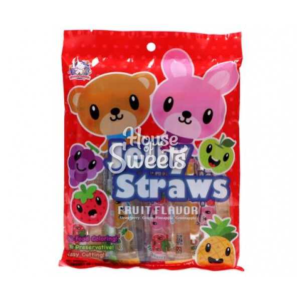 Bear & Bunny Jelly Straws 300g