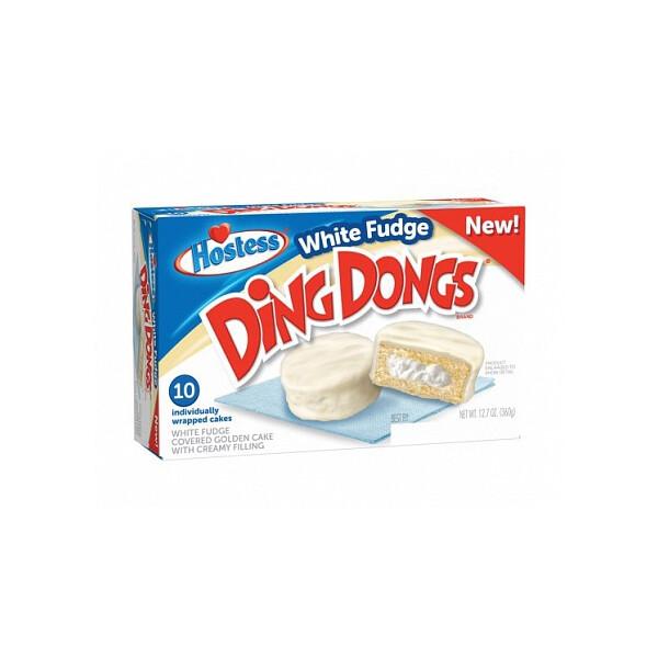 Hostess Ding Dongs White Fudge 360g