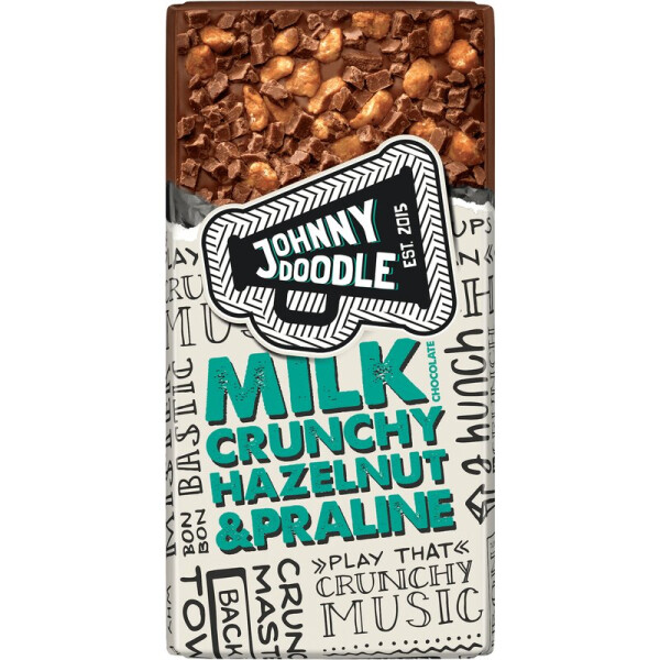 JD Milk Crunchy Hazelnut & Praline 150g