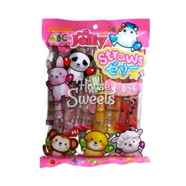 Animal Friends Jelly Straws 400g