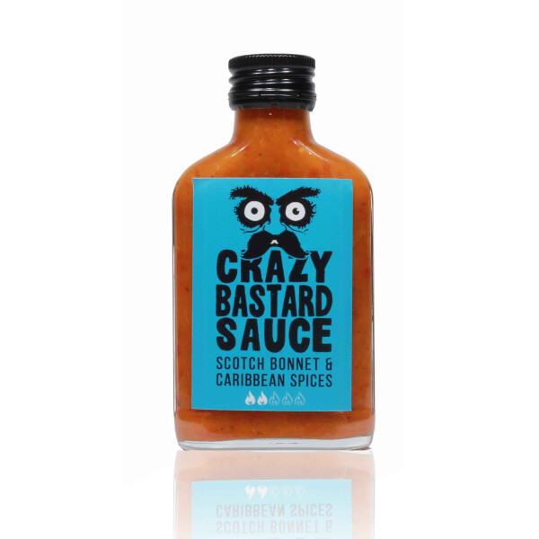 Crazy Bastard Sauce Scotch Bonnet & Caribbean Spices 100ml