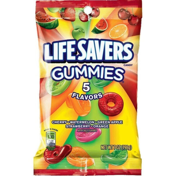 Life Savers Gummie 5 Flavour 198g