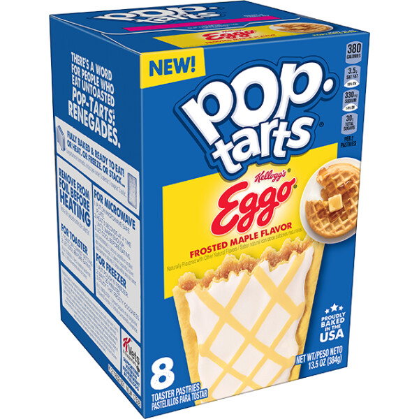 Kellogs Pop Tarts Eggo Waffle 384g Limited Edition