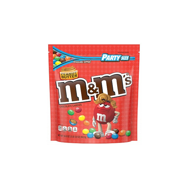 M&Ms - Peanut Butter Party Size 964g
