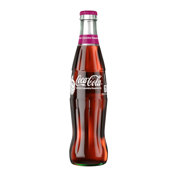 Coca Cola British Columbia Rasperry 355ml