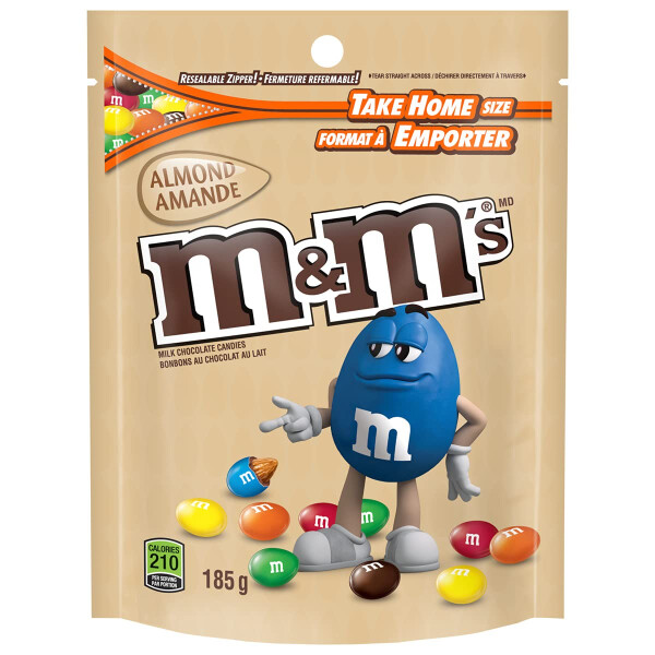 M&Ms Almond 185g