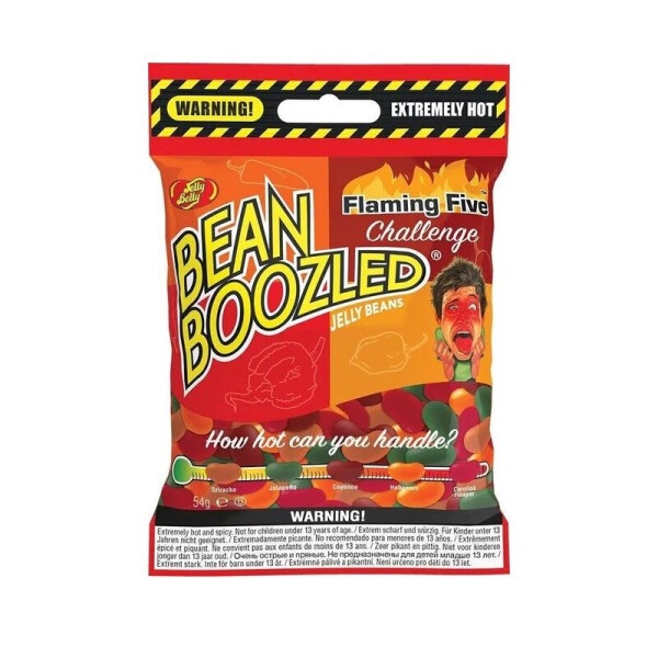Jelly Belly Bean Boozled Flaming Five 54 g (MHD:06.09.23)