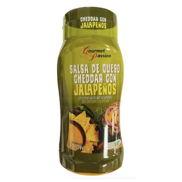 Salsa de Queso Cheddar con Jalapenos Sauce 300ml MHD:07.06.23