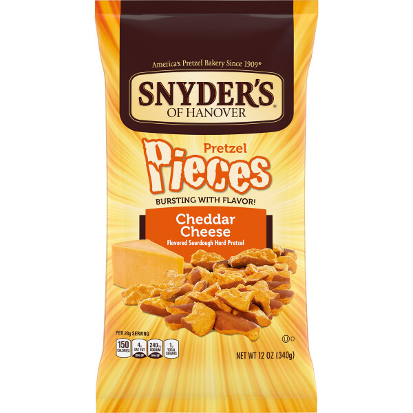 Snyders Pretzel Cheddar Cheese 240g