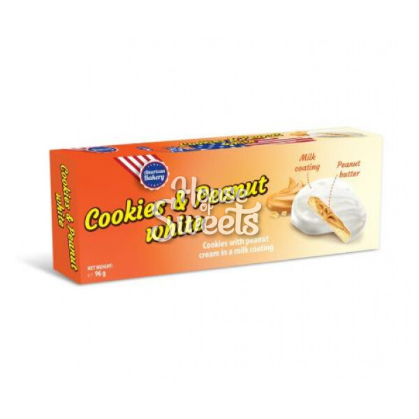 American Cookies & Peanut White 96g