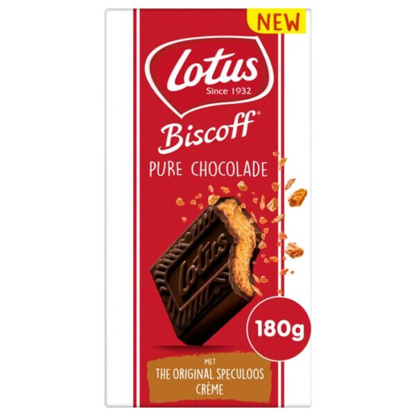 Lotus Dark Chocolate 180g MHD: 07.05.2024