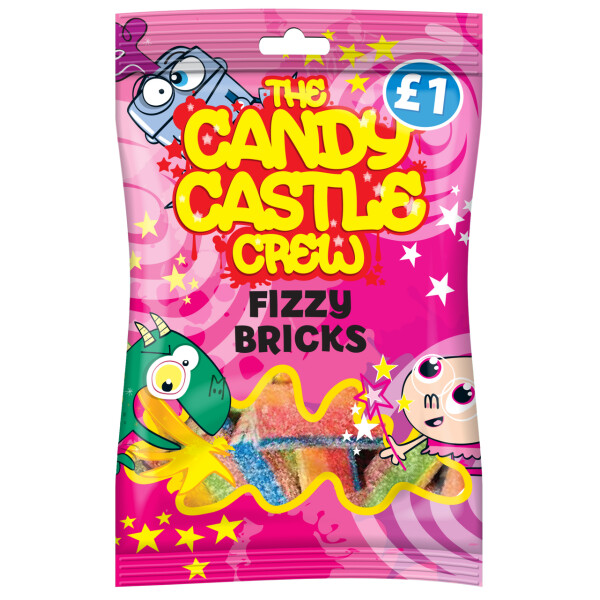Candy Castle Crew Fizzy Bricks 90g