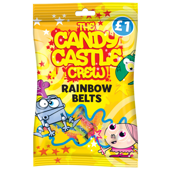 Candy Castle Crew Rainbow Belts 90g