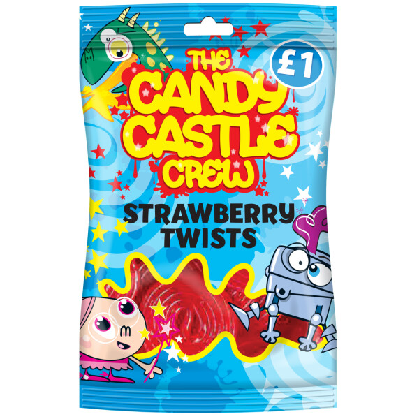 Candy Castle Crew Strawberry Twists 90g