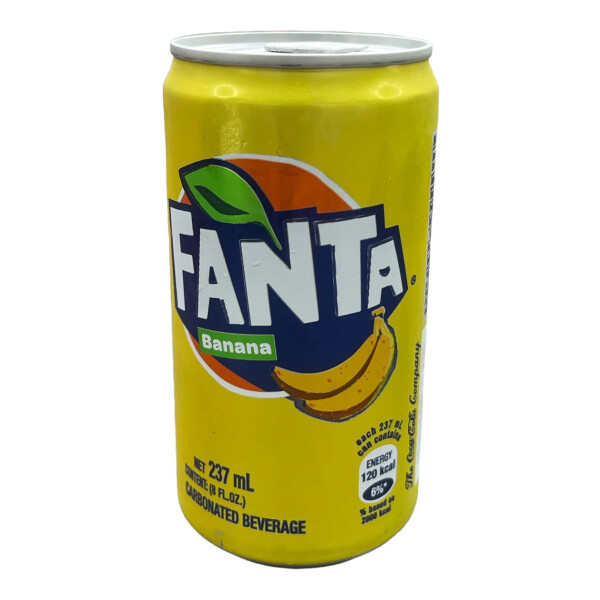 Fanta Banane 237ml  - Import Trinidad & Tobago