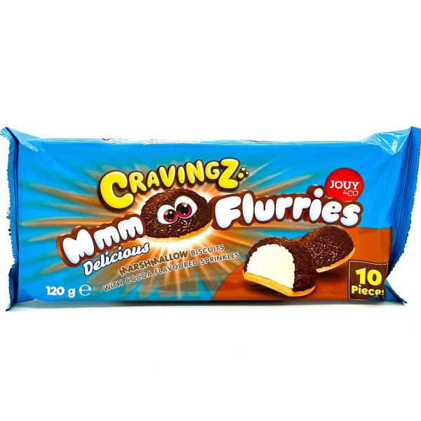 Cravingz Flurries Schoko 120g