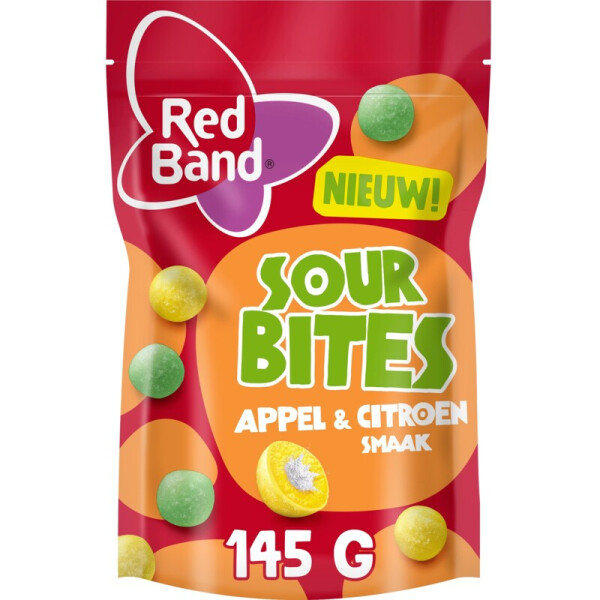 Red Bands Sour Bites 145g