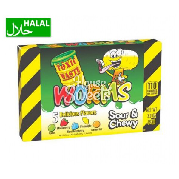 Toxic Waste Theatre Box Worms 85g
