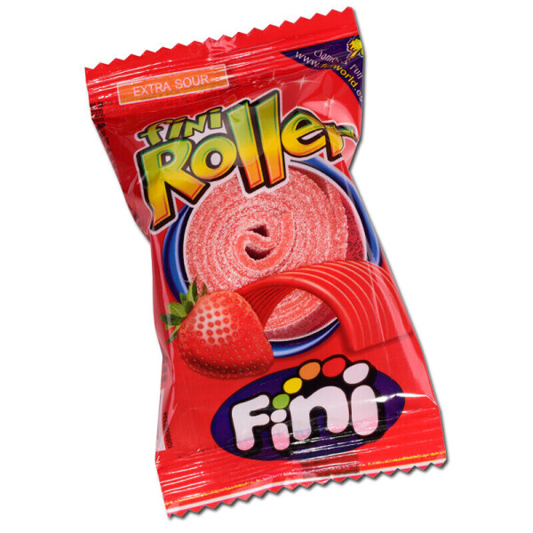 Fini Roller Fizz Erdbeere 20g